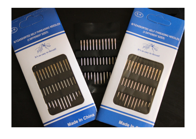 Self-Threading Needles