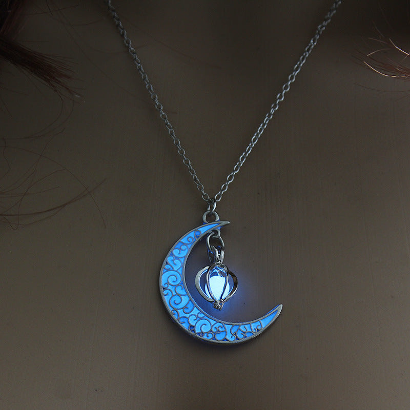 Glow-in-the-Dark Pendant Necklace