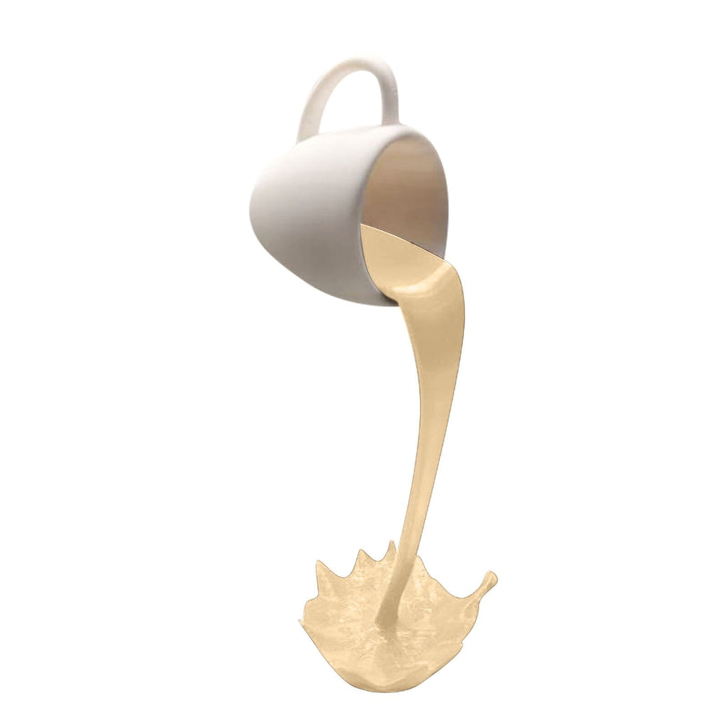 Floating Coffee Cup Sculpture