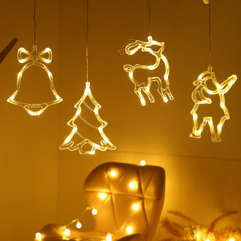 Christmas Window Suction Cup Lights