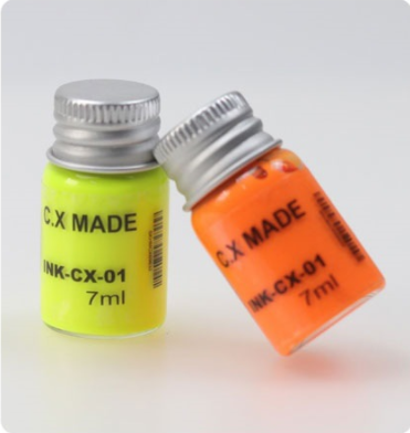 Glow-Under-UV Fountain Pen Ink Set