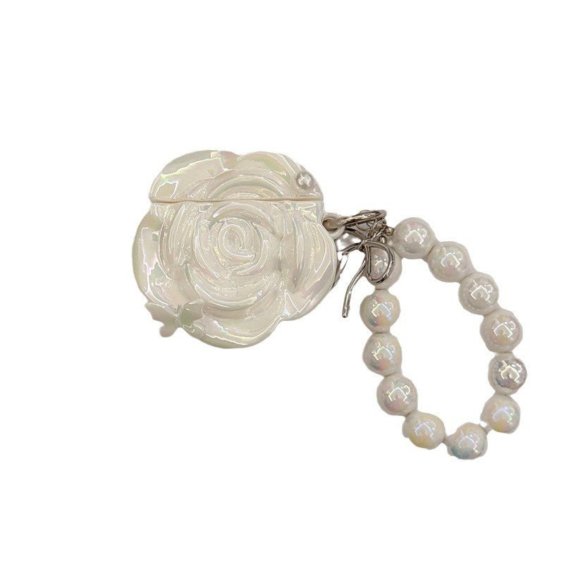 Pearl Camellia AirPods Case