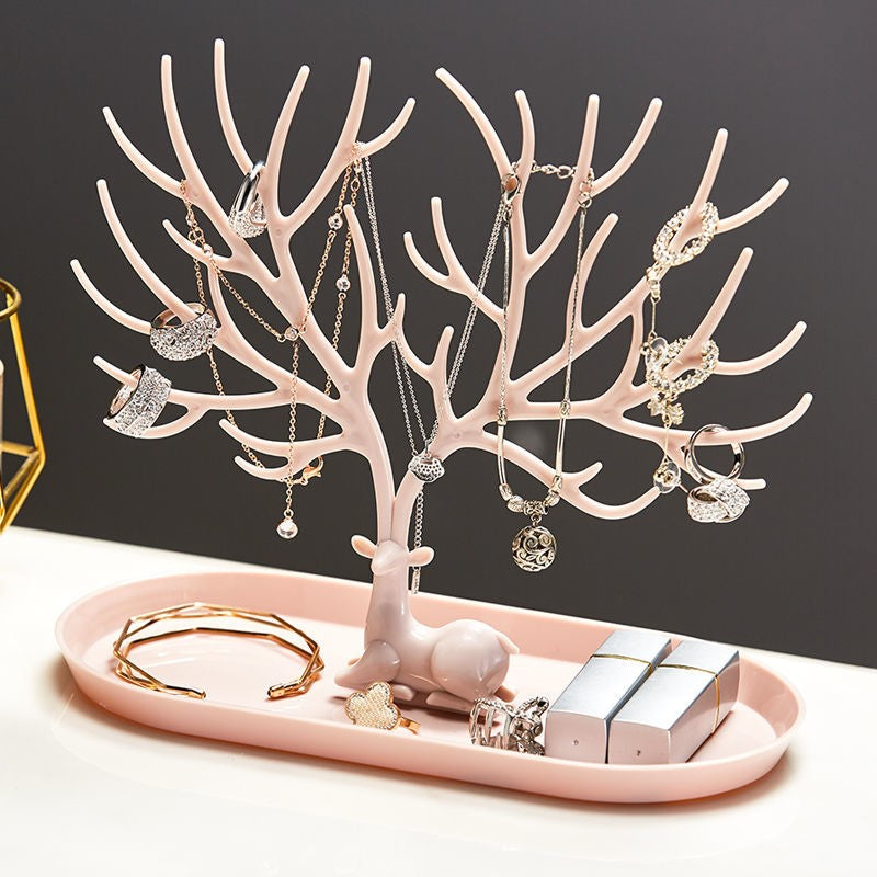 Deer Antler Jewelry Stand