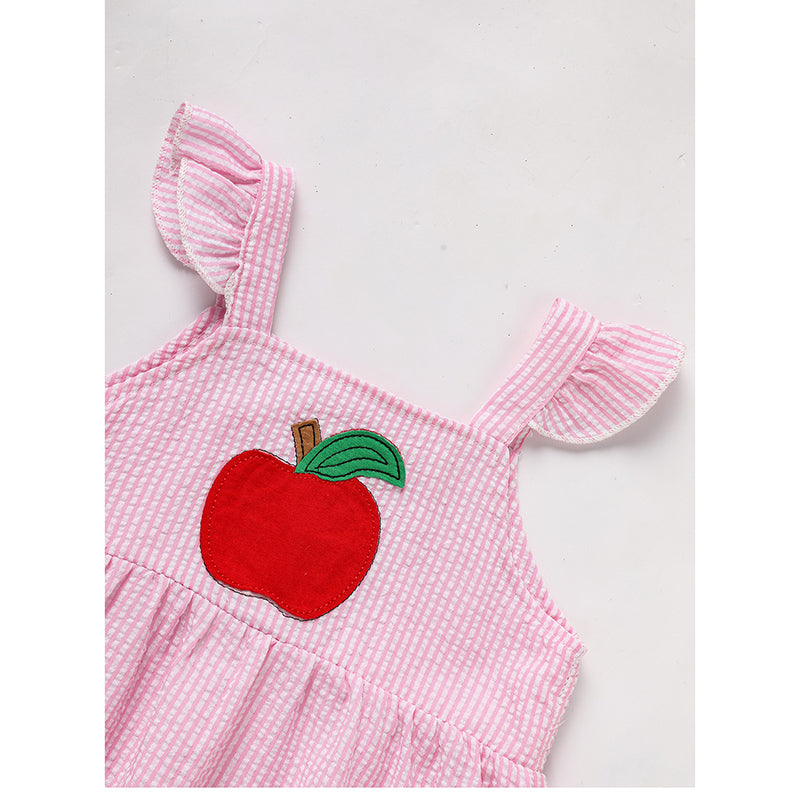 Girls' Ruffle Sleeve Top & Shorts Set