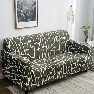 Printed Stretch Sofa Slipcover