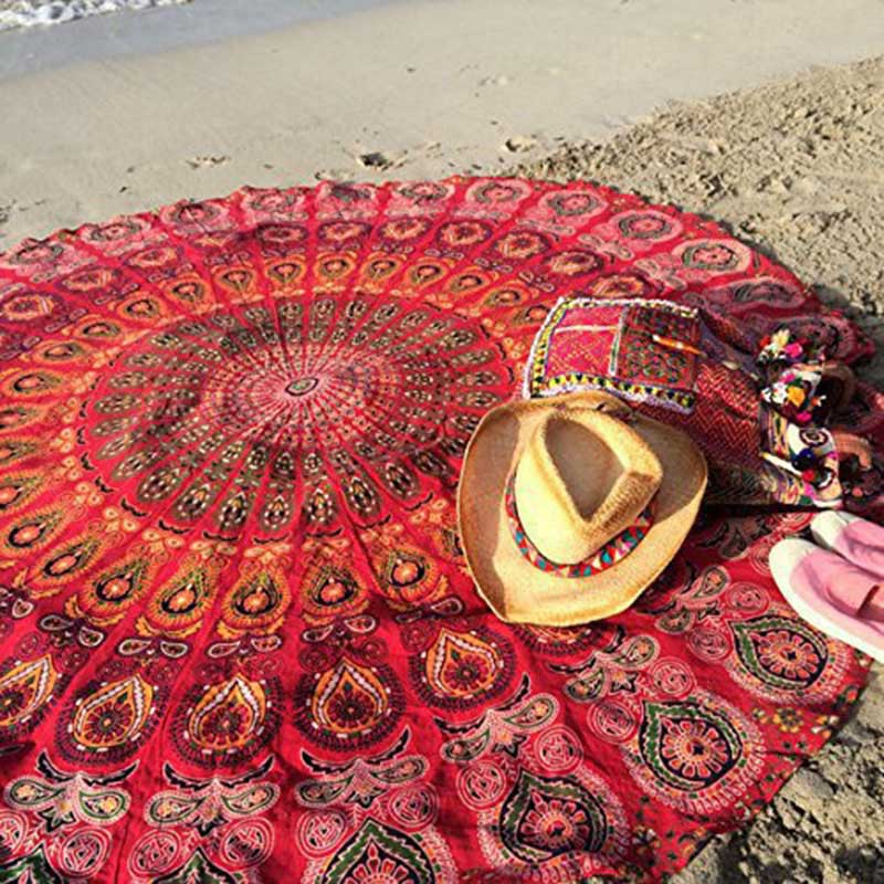 Round Mandala Tapestry