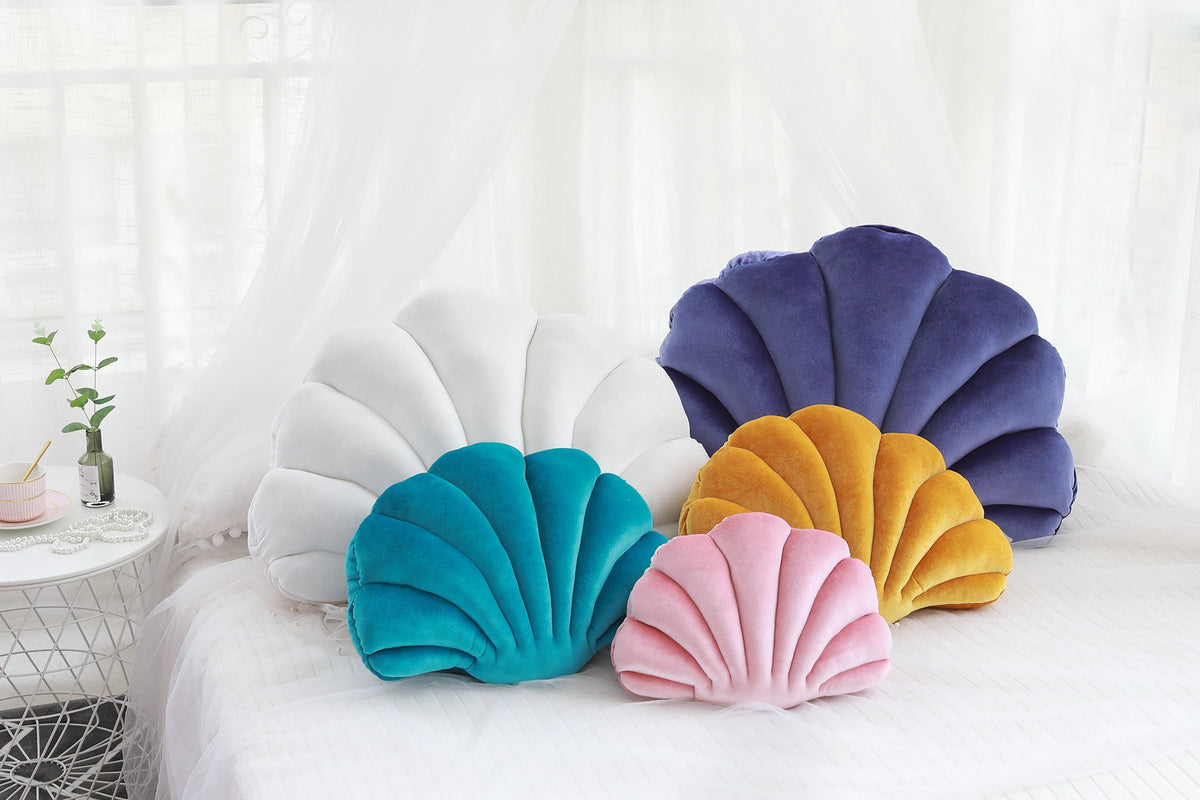 Seashell Plush Pillow