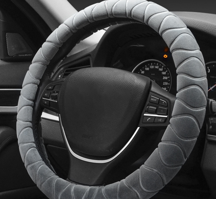 Plush Steering Wheel Cover