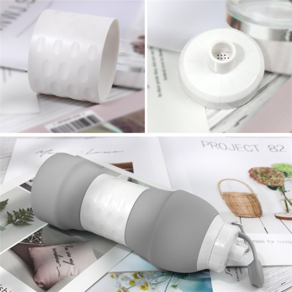 Collapsible Silicone Water Bottle