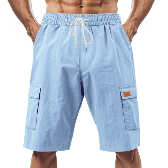 Men's Linen Drawstring Shorts