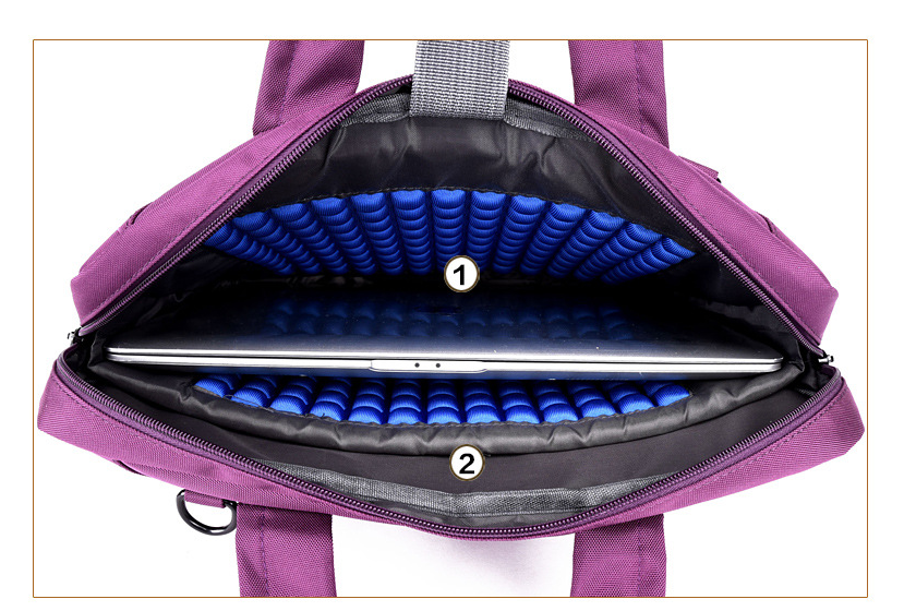 Padded Laptop Shoulder Bag (12–17 in)