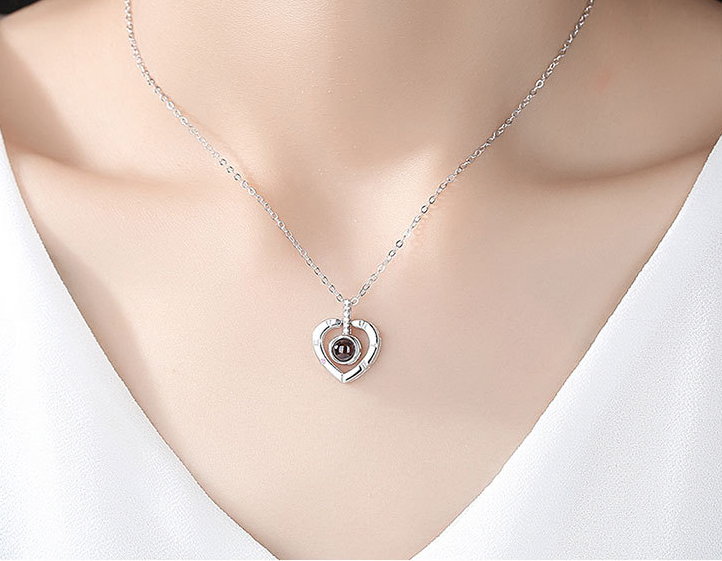 "I Love You" in 100 Languages Necklace