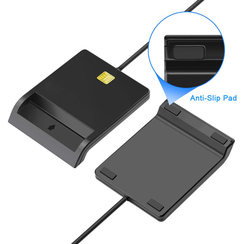 USB Smart Card Reader (CAC Compatible)