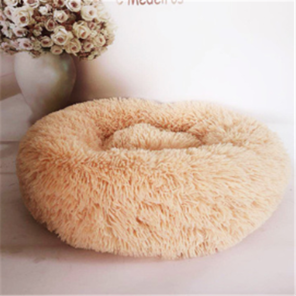 Plush Donut Pet Bed