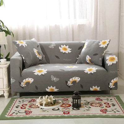 Printed Stretch Sofa Slipcover