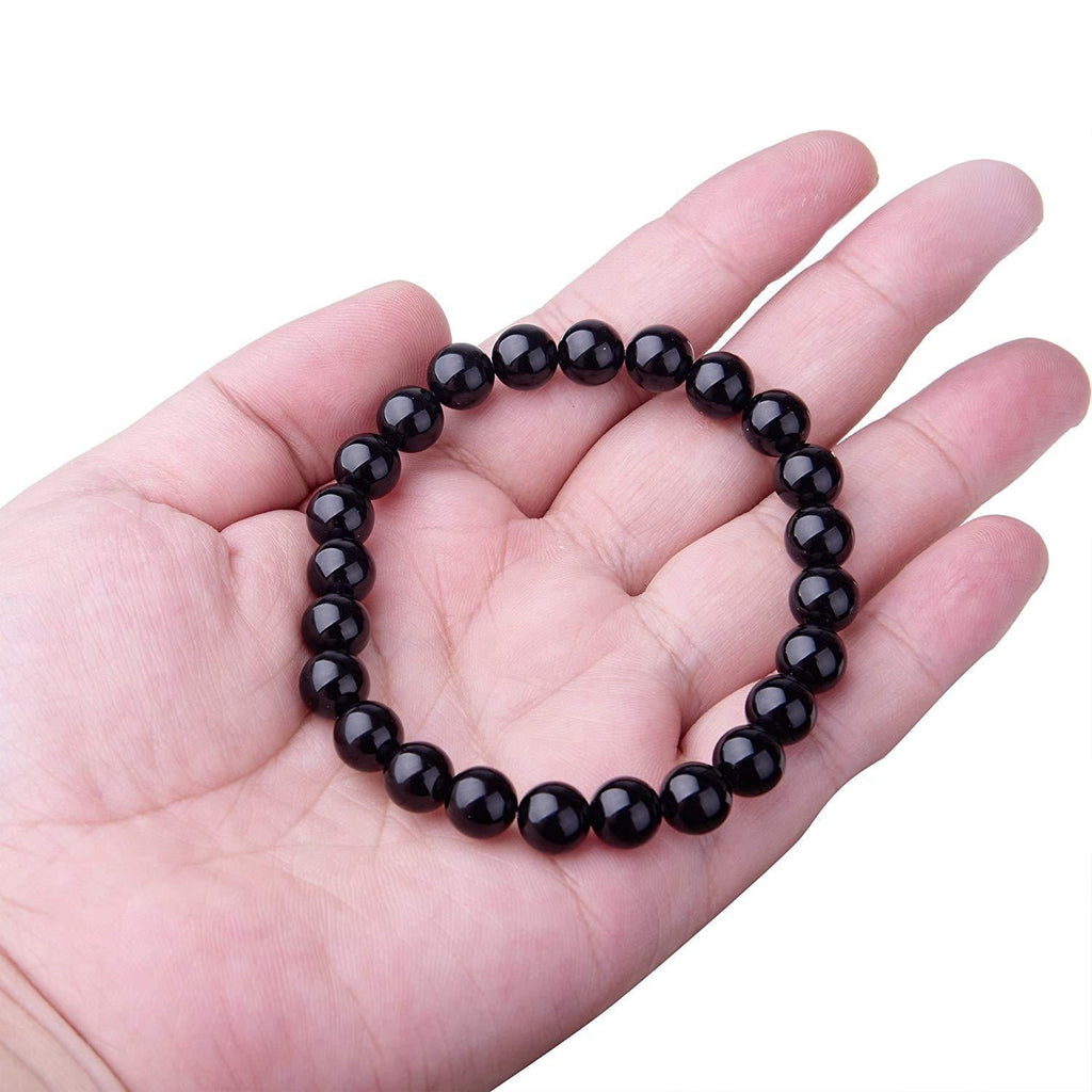 Black Onyx Bead Bracelet