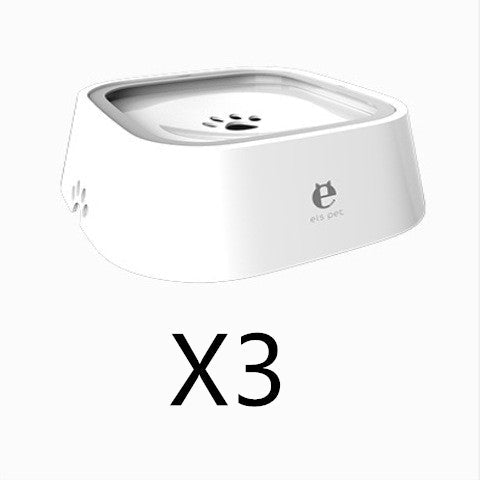 Anti-Splash Floating Pet Water Bowl (1.5 L)