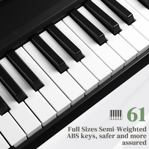Foldable 61-Key Digital Piano