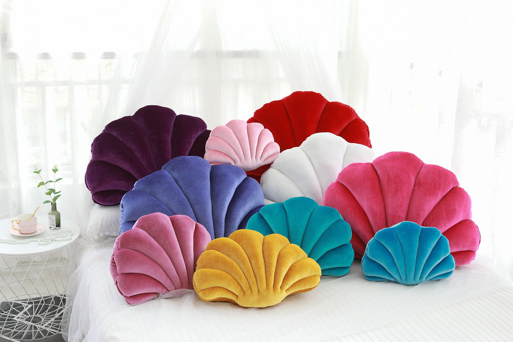 Seashell Plush Pillow