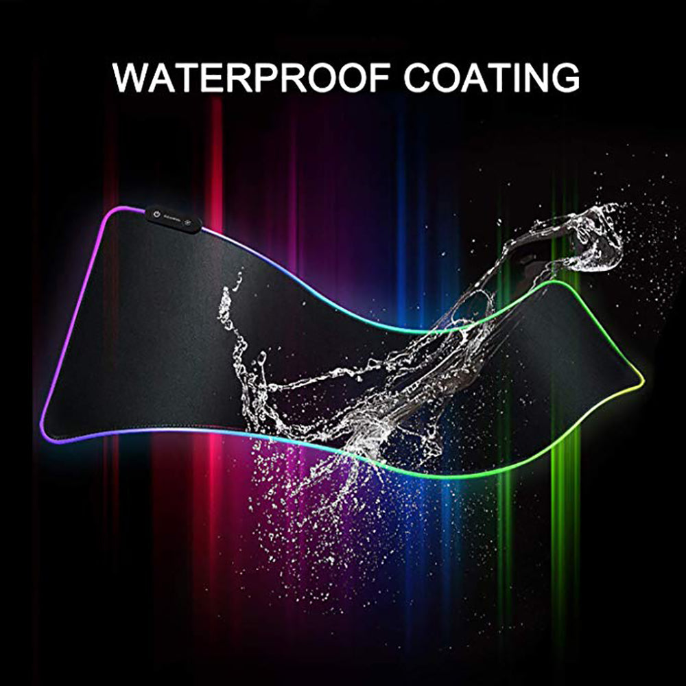 RGB Light-Up Desk Mouse Pad
