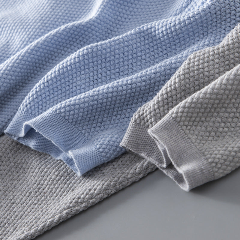 Men's Knit Polo Shirt