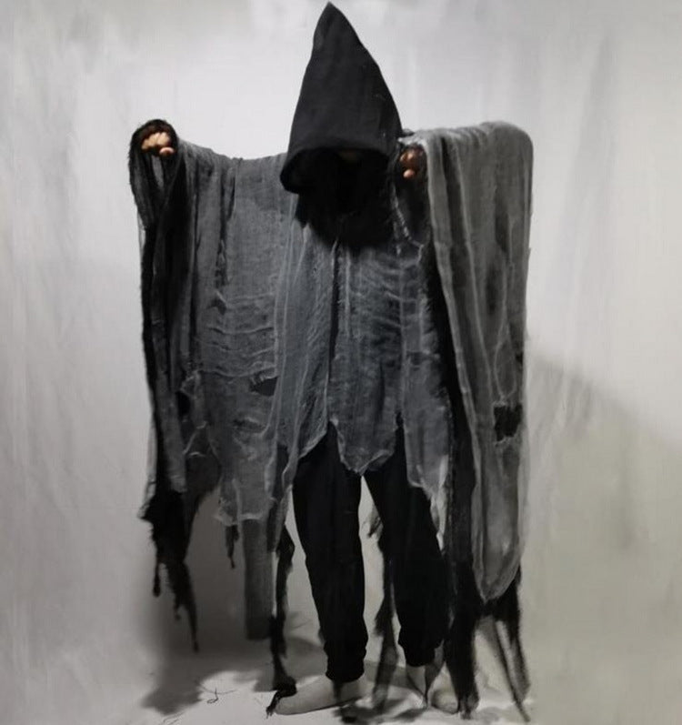 Tattered Ghost Hooded Cape