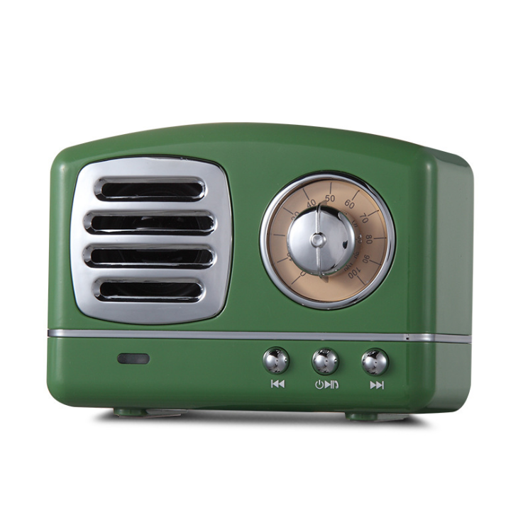 Retro Knob Bluetooth Speaker & Radio