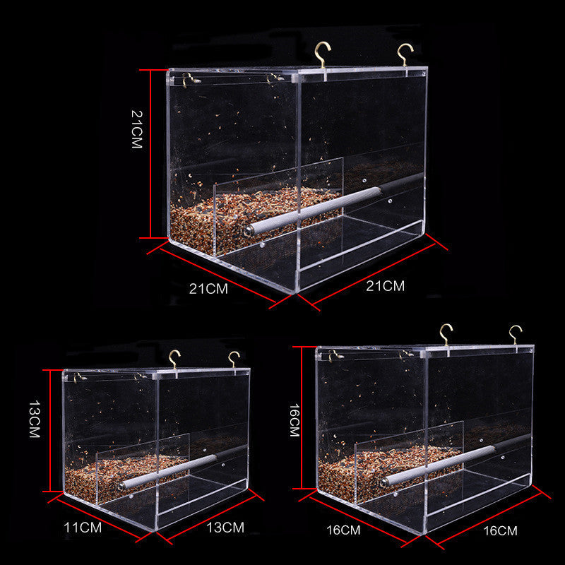 Clear Window Bird Feeder