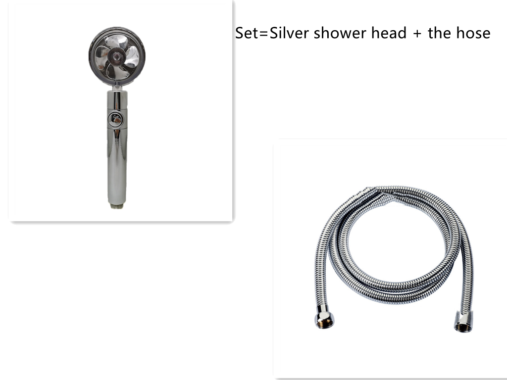 High-Pressure Turbo Fan Shower Head
