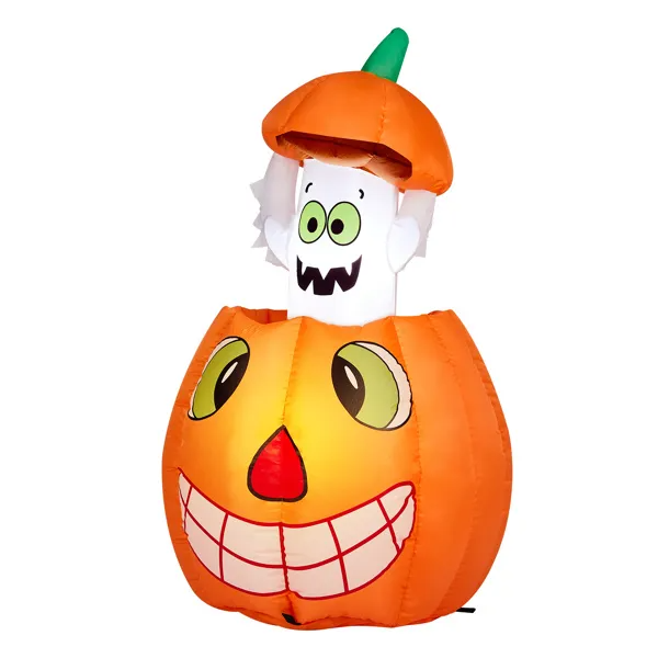 2.8 ft Inflatable Pumpkin Ghost
