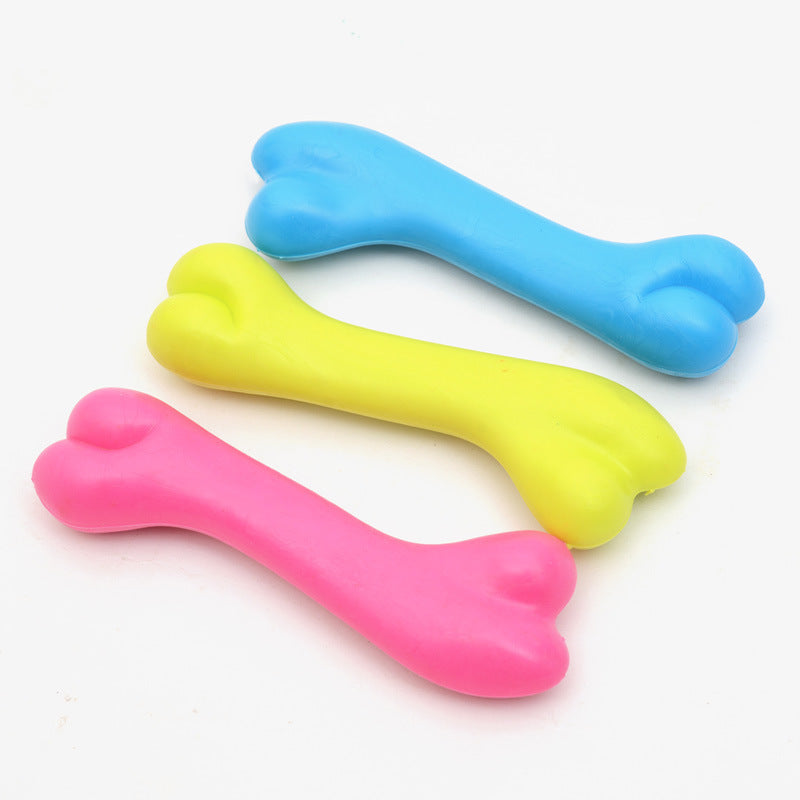Rubber Bone Chew Toy