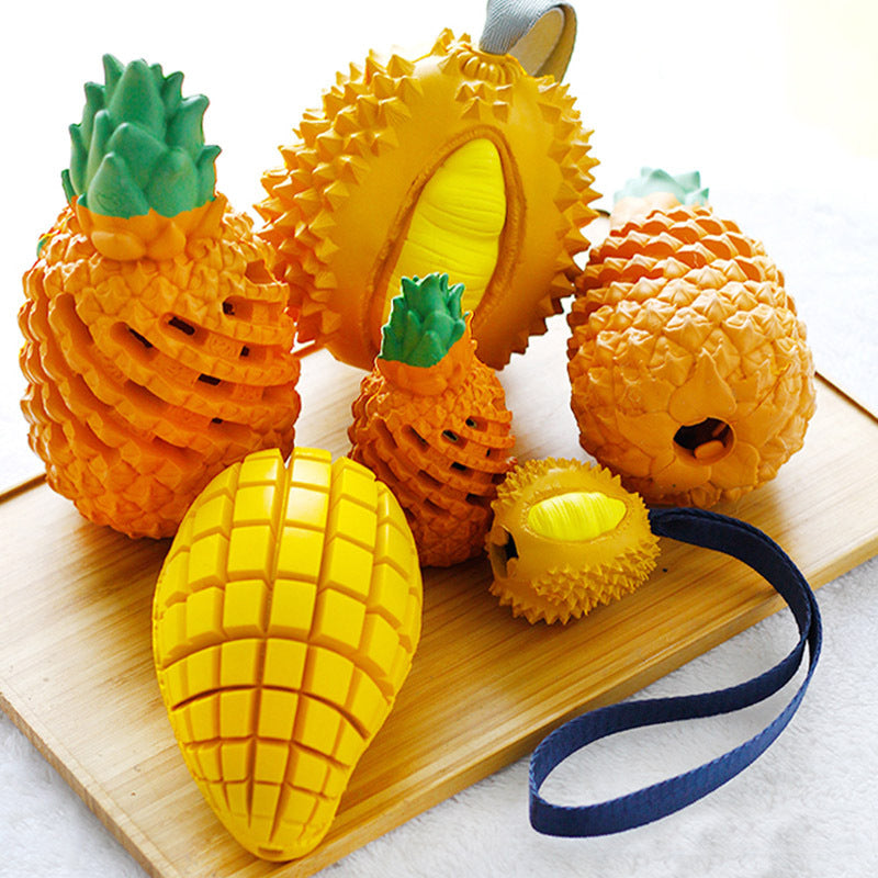Fruit Rubber Chew Toy