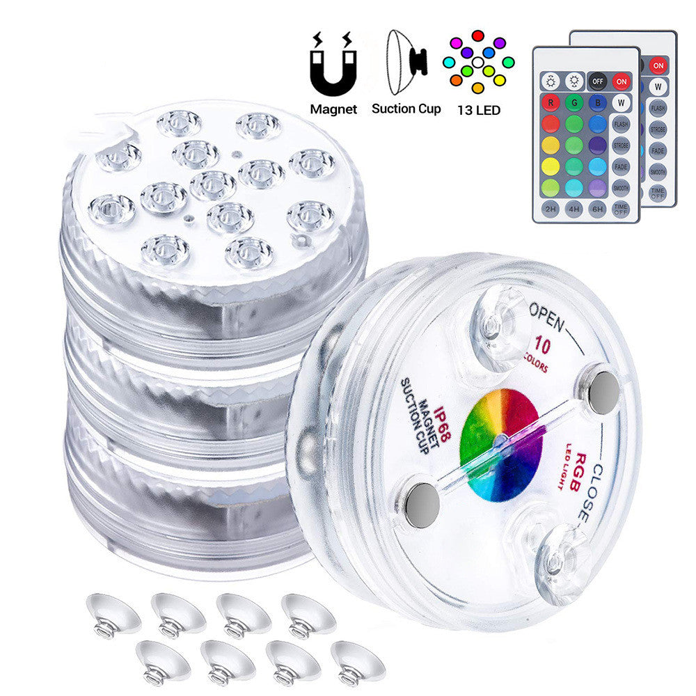 Submersible LED Lights with Remote