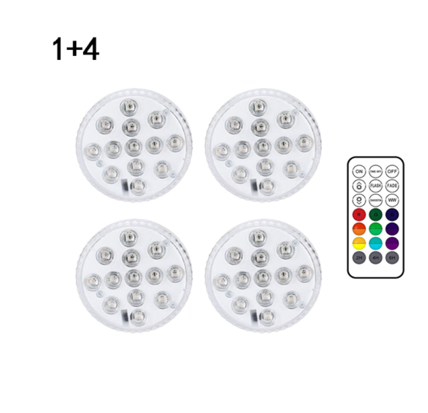 Submersible LED Lights with Remote