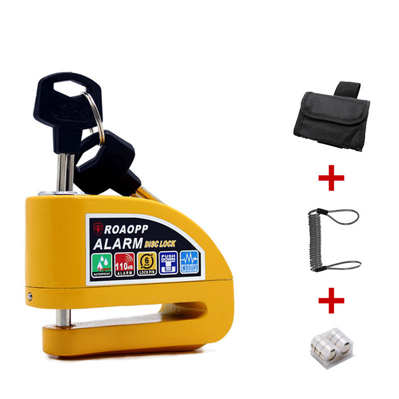 Disc Brake Lock with Alarm