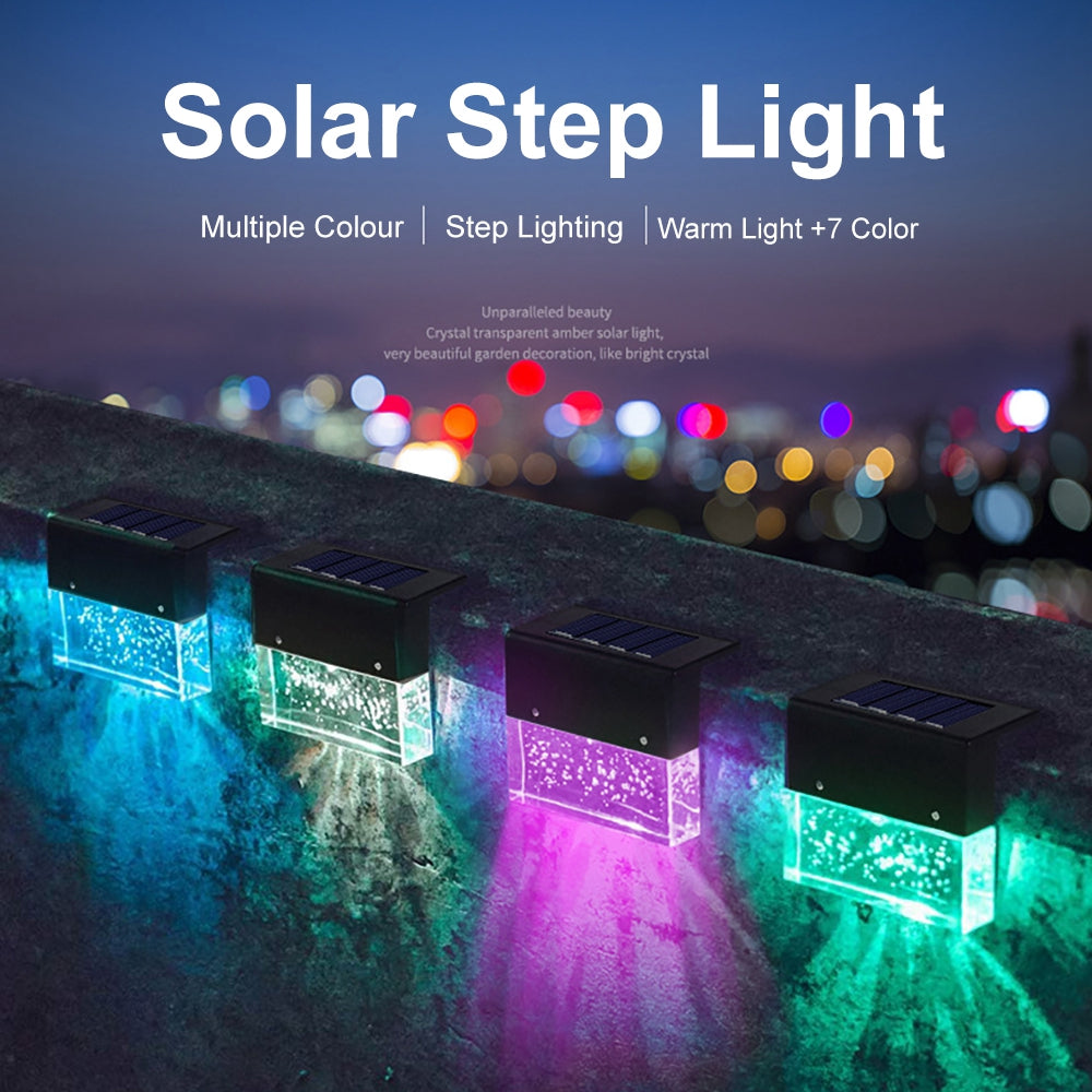 RGB Solar Step & Fence Lights