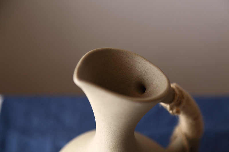 Ceramic Water Pitcher & Cup Set