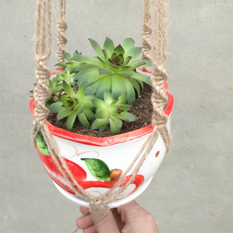 Rope Net Plant Hanger