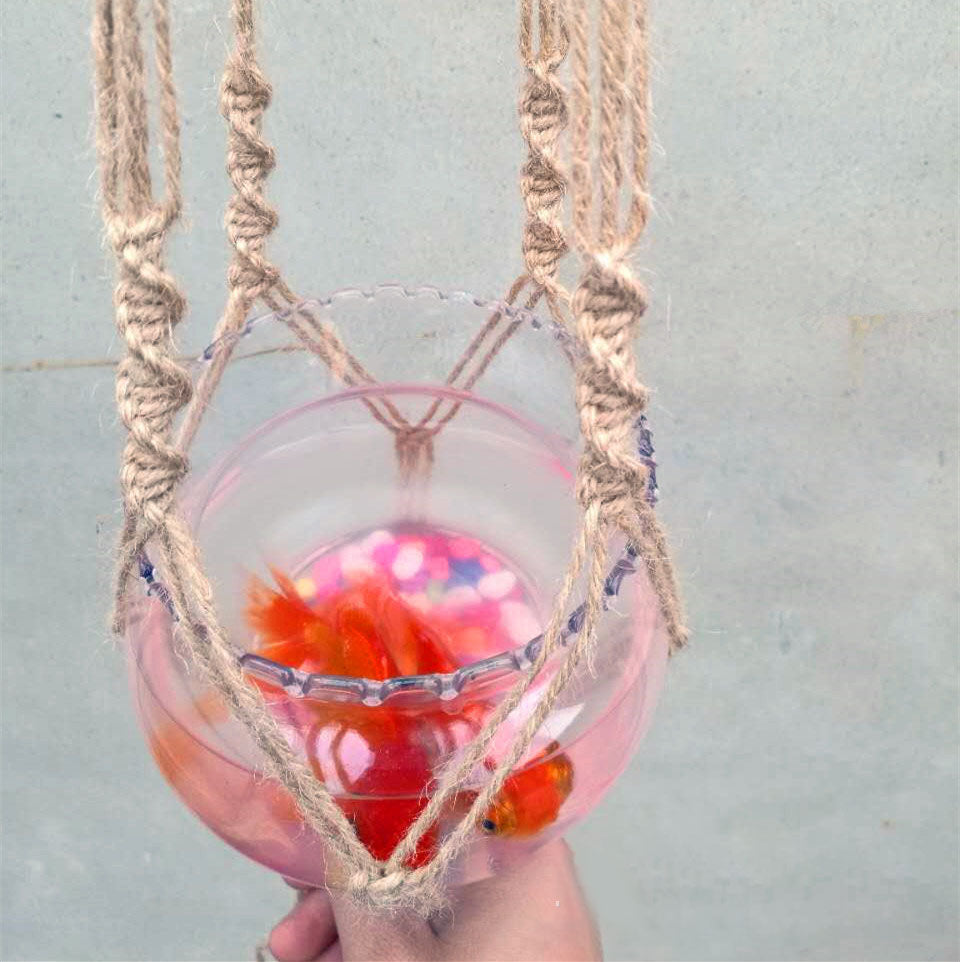 Rope Net Plant Hanger