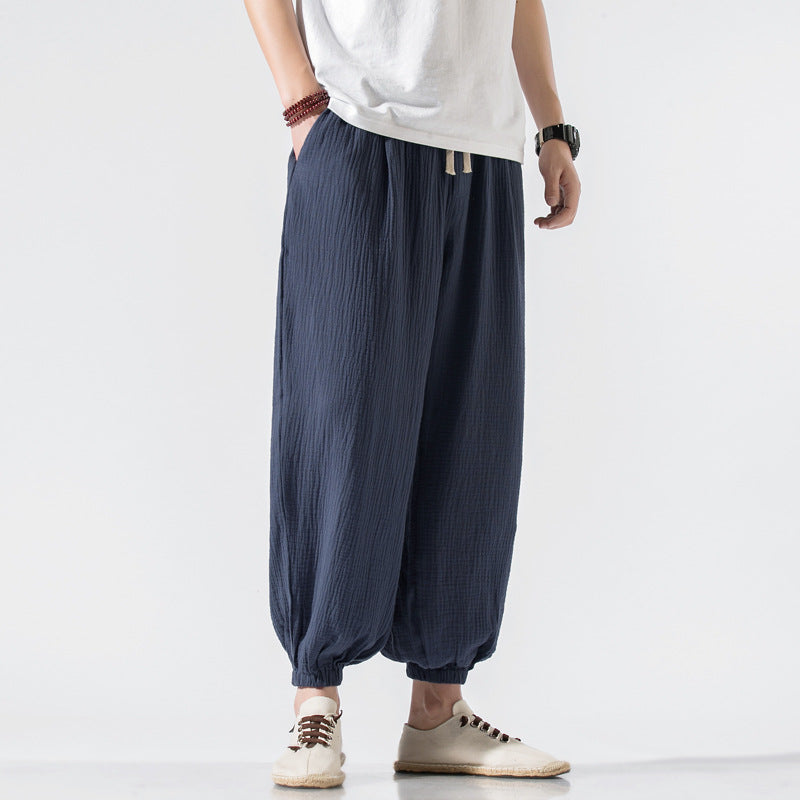Men's Lightweight Wide-Leg Pants