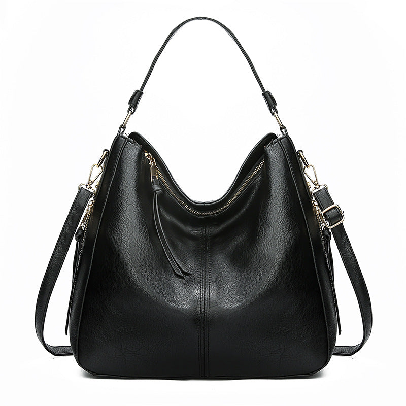 Zip Hobo Bucket Bag