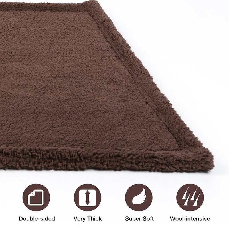 Plush Pet Blanket Mat
