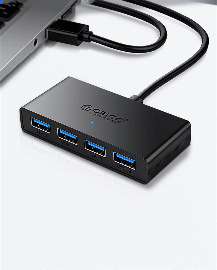 4-Port USB 3.0 Hub with Power Port