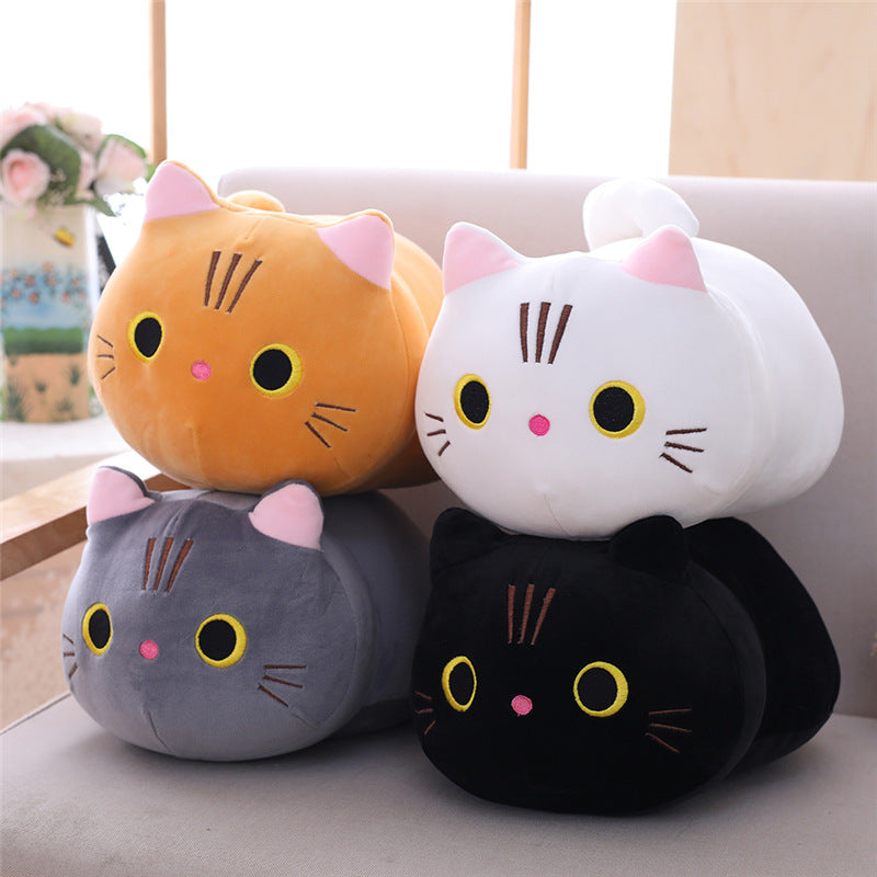Chubby Cat Plush Pillow