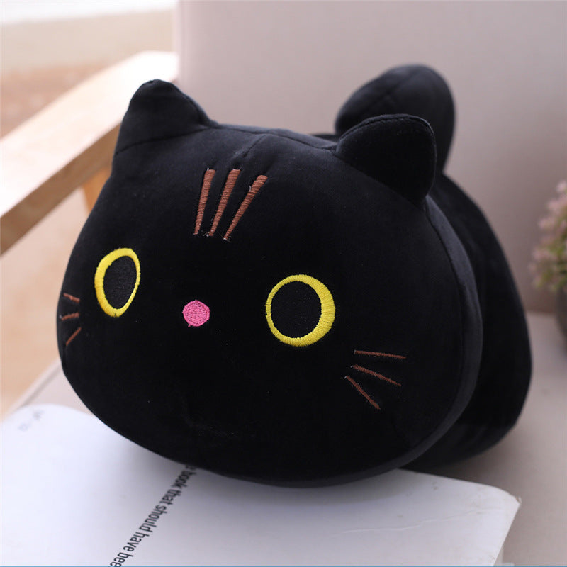 Chubby Cat Plush Pillow