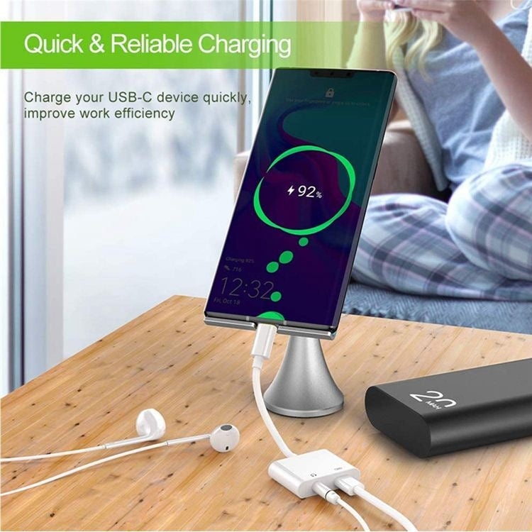USB-C to 3.5 mm Headphone Adapter