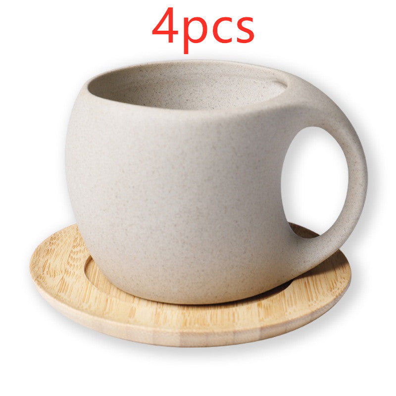 Ceramic Water Pitcher & Cup Set