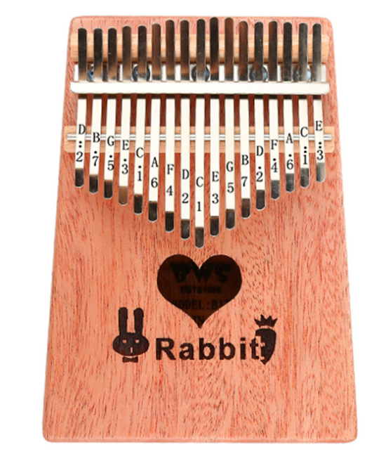 Mahogany Kalimba Thumb Piano