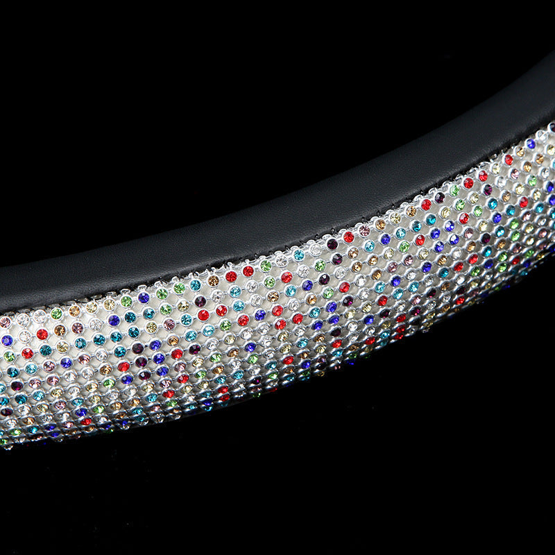 Rhinestone Steering Wheel Cover