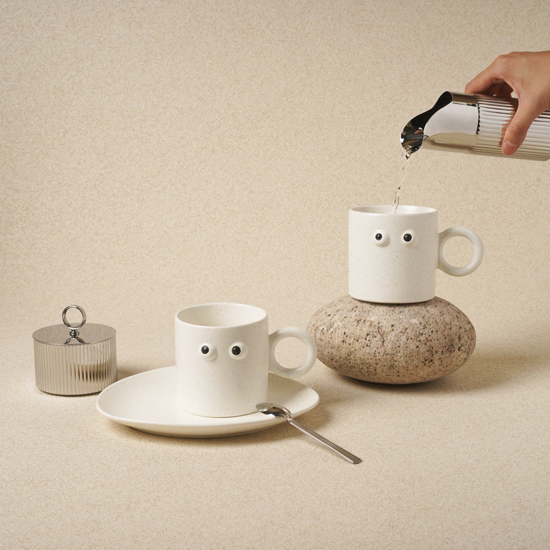 Big Eyes Ceramic Mug